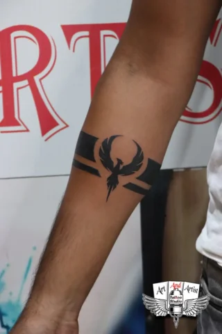band tattoo band tattoo at tattoo studio in raipur