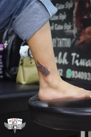ankel tattoo ankel tattoo at raipur tattoo parlour
