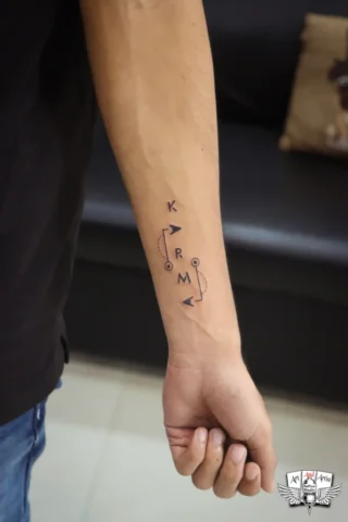 karma tattoo karma tattoo at raipur tattoo shop