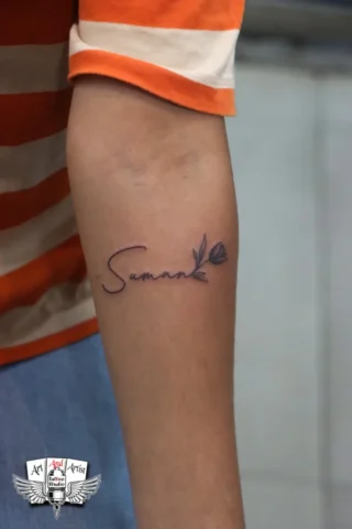 name with design art and artsit tattoo studio raipur name tattoo tattoo design service