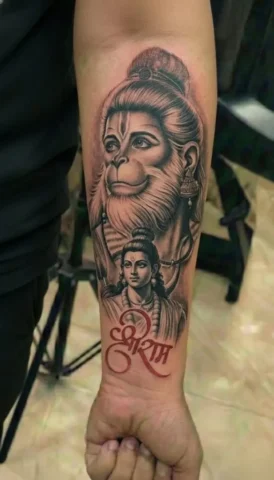 lord rama tattoo design lord rama tattoo at Raipur tattoo shop